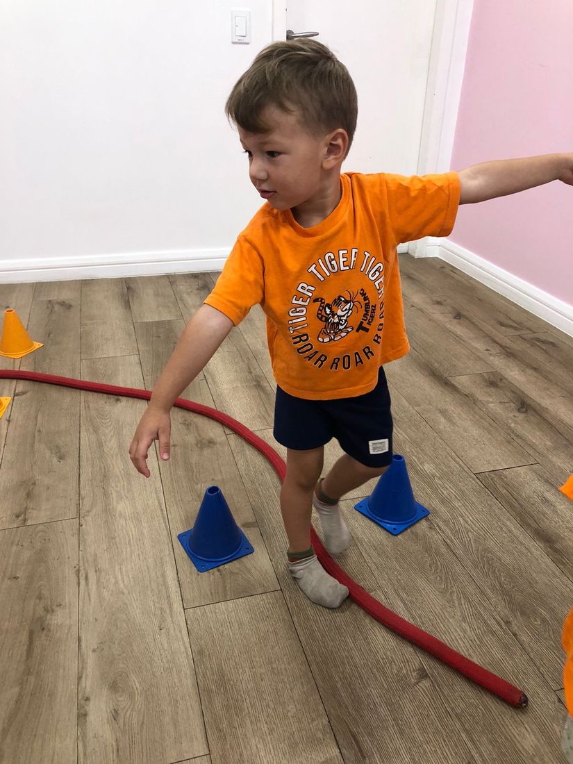 Balancing on the obstacle course