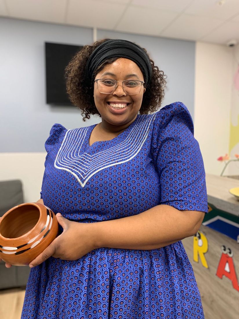 Teacher on Heritage Day